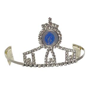 Cinderella Pageant Silver Rhinestone Tiara Comb Attachment Girls Costume Acc